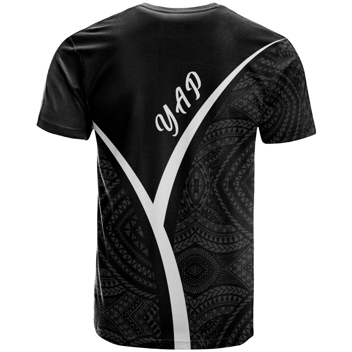 Yap Micronesia T Shirt The Pride of Yap White - Polynesian Pride