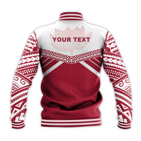 (Custom Personalised) Adi Cakobau Baseball Jacket Fiji School LT13 - Polynesian Pride