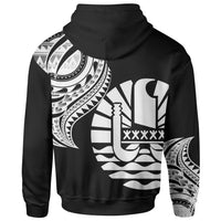 Tahiti Zip Hoodie Tahiti Tatau Patterns - Polynesian Pride