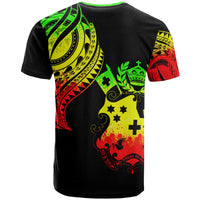 Tonga T Shirt Tonga Tatau Reggae Patterns - Polynesian Pride
