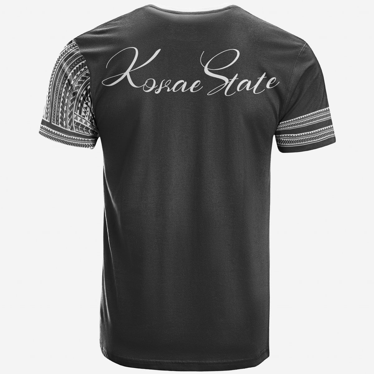 Kosrae State T Shirt Grey Color Simple Style - Polynesian Pride