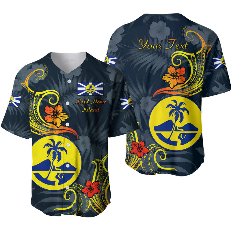 (Custom Personalised) Lord Howe Island Baseball Jersey Unique Polynesian - Gradient Vibes LT8 6XL - Polynesian Pride