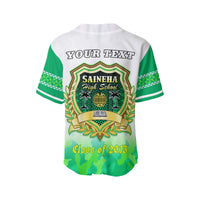 (Custom Personalised) Saineha High School Baseball Jersey - Class Year and Your Text LT13 - Polynesian Pride