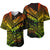 FSM Pohnpei Baseball Jersey Original Style - Reggae LT8 Unisex Reggae - Polynesian Pride