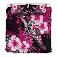 Polynesian Turtle Bedding Set With Hibiscus Color No.6 LT6 - Polynesian Pride