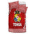 Tonga Coat Of Arms Bedding Set Simplified Version - Red LT8 - Polynesian Pride