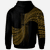 Hoodie Polynesian Patterns Gold Color - Polynesian Pride