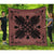 Hawaiian Quilt Maui Plant And Hibiscus Premium Quilt - Black Coral - AH Black - Polynesian Pride