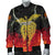 Papua New Guinea Women Bomber Jacket Independence Day Special Style LT16 Yellow - Polynesian Pride