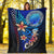 Northern Mariana Islands Premium Blanket - Vintage Tribal Mountain - Polynesian Pride