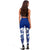 Cook Islands Polynesian Leggings - Polynesian Tattoo Flag Version - Polynesian Pride