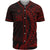 Fiji Baseball Shirt - Red Wings Style Unisex Gold - Polynesian Pride
