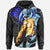 Hawaii Hoodie Warrior Kanaka Maoli Unisex Black - Polynesian Pride