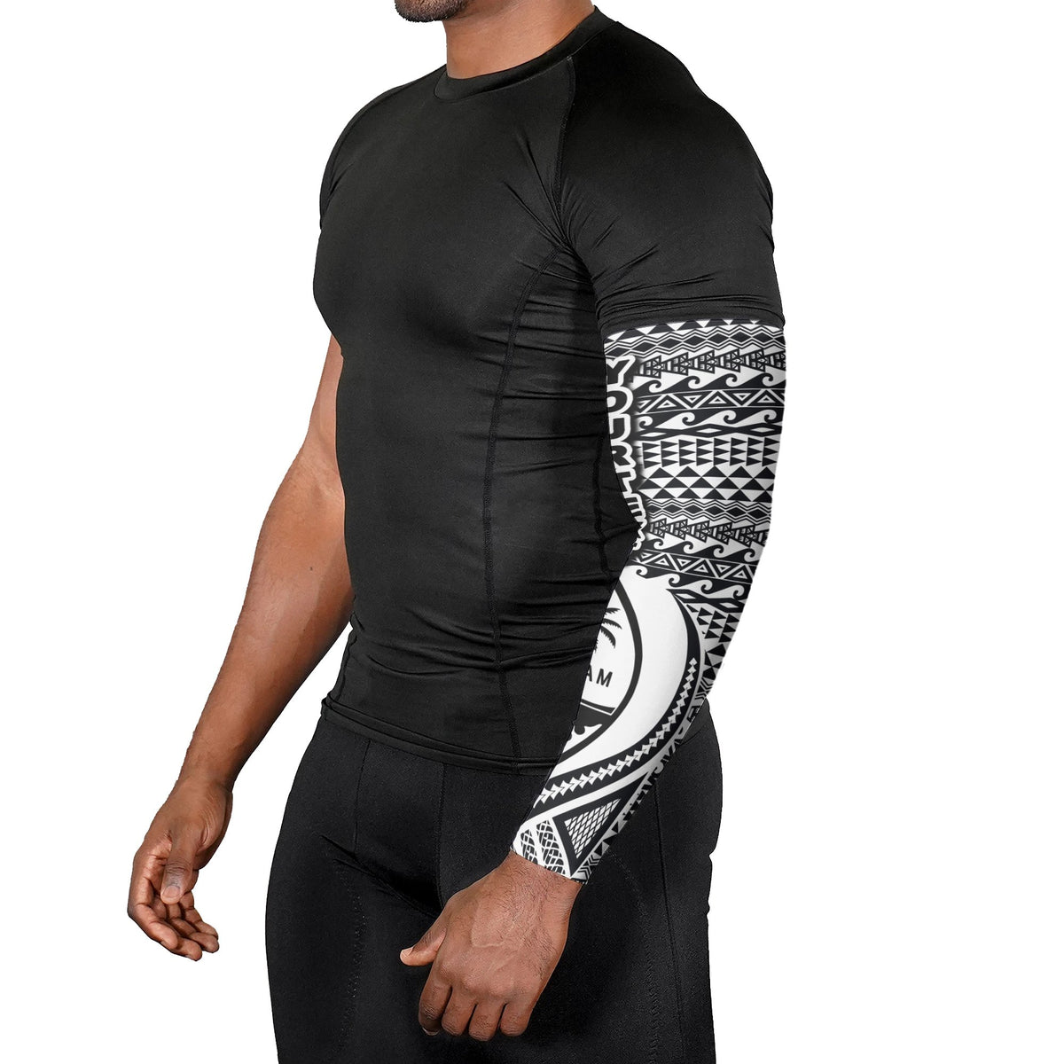 Guam Custom Personalised Arm Sleeve - Polynesian Style (Set of Two) - Polynesian Pride