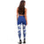 Gambier Islands Polynesian Leggings - Polynesian Tattoo Flag Version - Polynesian Pride