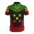 Gambier Islands Custom Polo Shirt Gambier Islands Flag Polynesian Chief Tattoo Reggae Version - Polynesian Pride