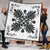 Hawaiian Quilt Maui Plant And Hibiscus Premium Quilt - Gray White - AH - Polynesian Pride