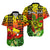 (Custom Personalised) Hawaii Flowers Hawaiian Shirt Color Tribal Pattern Hawaiian LT13 Unisex Reggae - Polynesian Pride