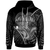 Papua New Guinea Hoodie Octopus Style White Color Unisex White - Polynesian Pride