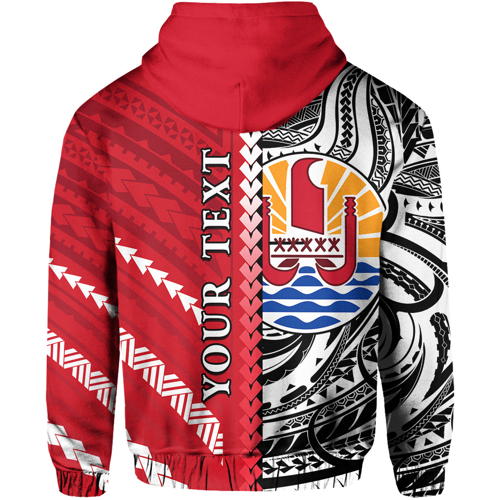 Custom Tahiti Unique Hoodie Polynesia Pattern LT13 - Polynesian Pride