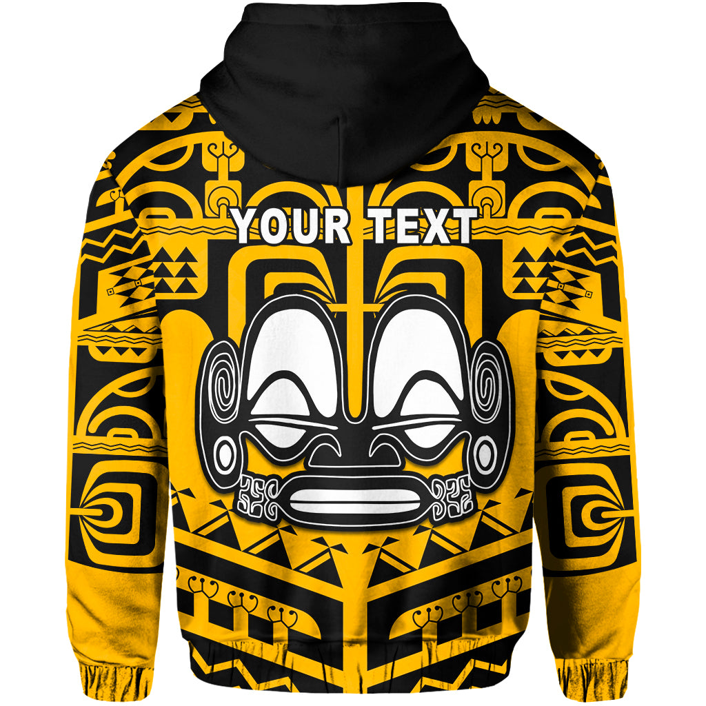 Custom Marquesas Islands Zip Hoodie Marquesas Tattoo Version 02 LT13 - Polynesian Pride