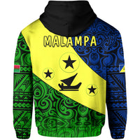 Malampa Province Zip Hoodie Vanuatu Pattern LT13 - Polynesian Pride