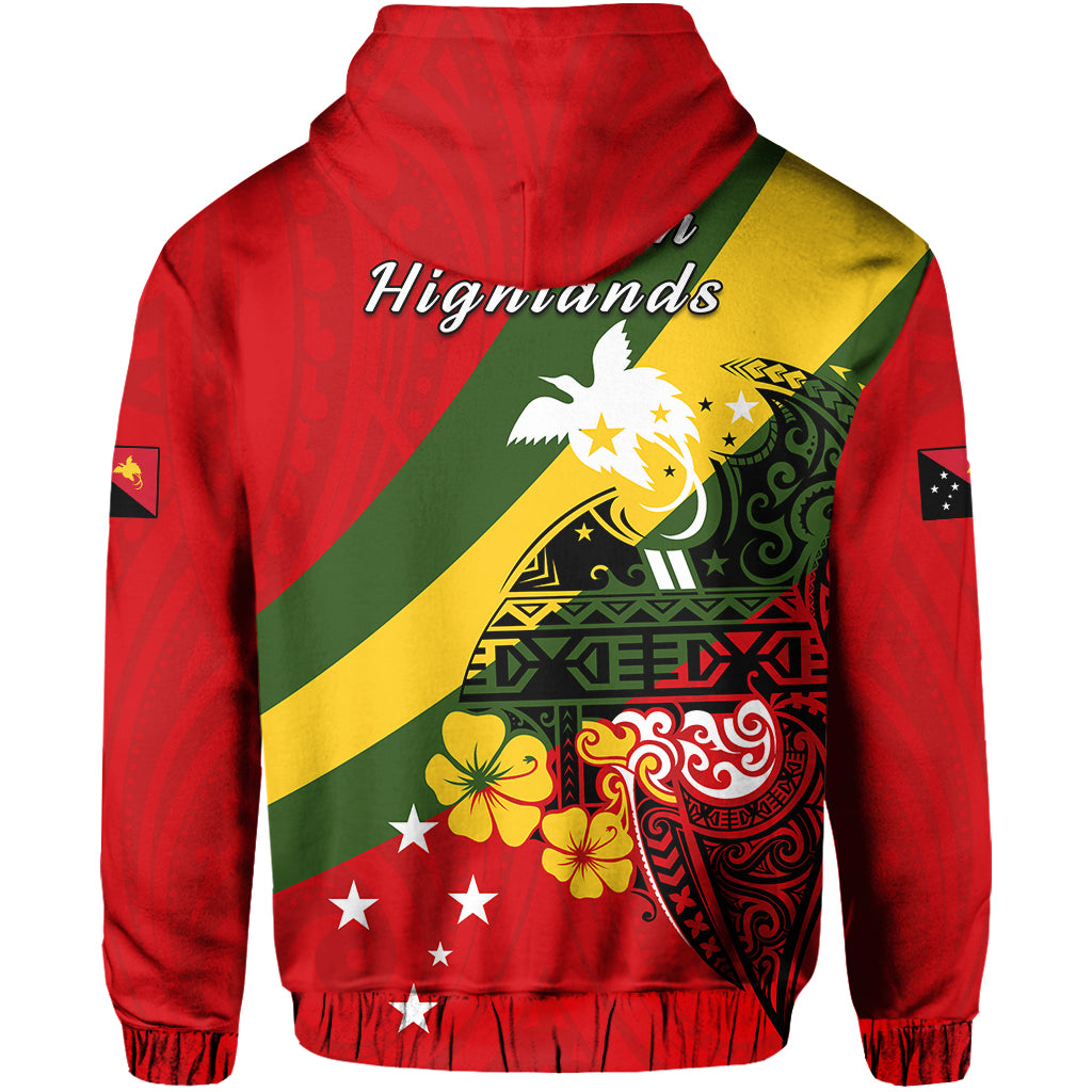 Eastern Highlands Province Zip Hoodie Peaceful PNG LT13 - Polynesian Pride