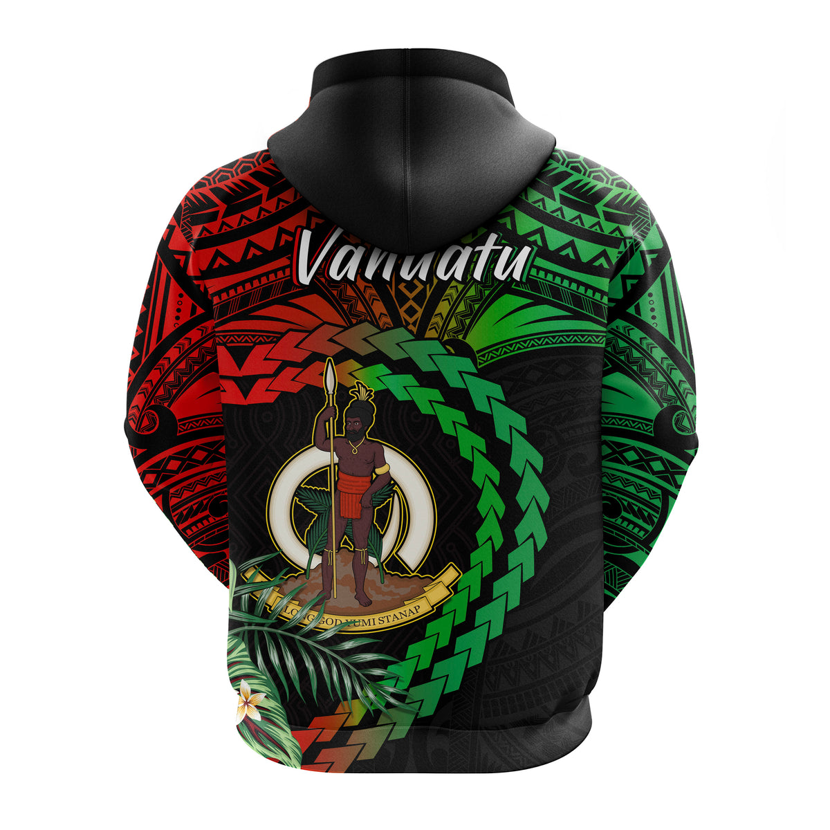 Vanuatu Heart Polynesian Zip Hoodie Turtle Sand Drawings LT13 - Polynesian Pride