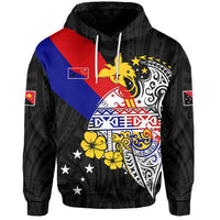 Central Province Hoodie Style Life PNG LT13 Unisex Black - Polynesian Pride