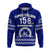 Tonga Tupou College Toloa Hoodie 156 Years Anniversary Tongan Ngatu LT13 Hoodie Blue - Polynesian Pride