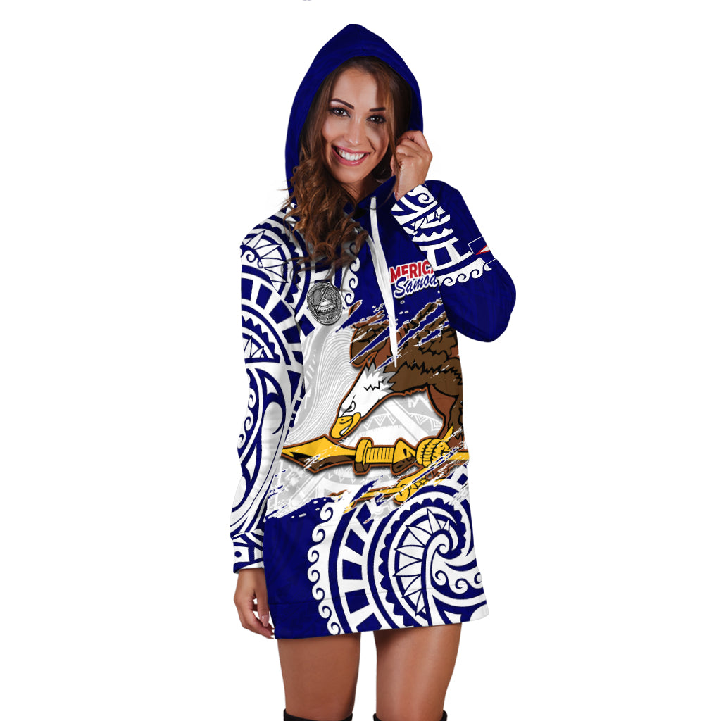 (Custom Personalised) American Samoa Independence Day Hoodie Dress Polynesian Special Version LT14 - Polynesian Pride