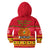 Papua New Guinea Christmas Hoodie KID Bird Of Paradise Bikpela Hamamas Blong Dispela Krismas LT14 - Polynesian Pride