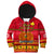 Papua New Guinea Christmas Hoodie KID Bird Of Paradise Bikpela Hamamas Blong Dispela Krismas LT14 - Polynesian Pride