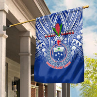 Samoa Rugby Flag Manu Samoa 7s Ginger Blue Polynesian LT14 - Polynesian Pride