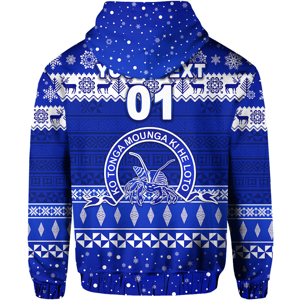 Custom Hango Institute of Agriculture Christmas Zip Hoodie Simple Style LT8 - Polynesian Pride