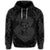 Hawaii Anchor Hibiscus Flower Vintage Hoodie Grey - Polynesian Pride