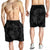 Hawaii Anchor Hibiscus Flower Vintage Men's Shorts - AH - Grey - Polynesian Pride