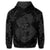 Hawaii Anchor Hibiscus Flower Vintage Hoodie Grey - Polynesian Pride