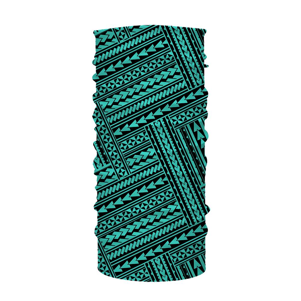 Hawaii Bandana Polynesian Nation Turquoise One Size Turquoise - Polynesian Pride