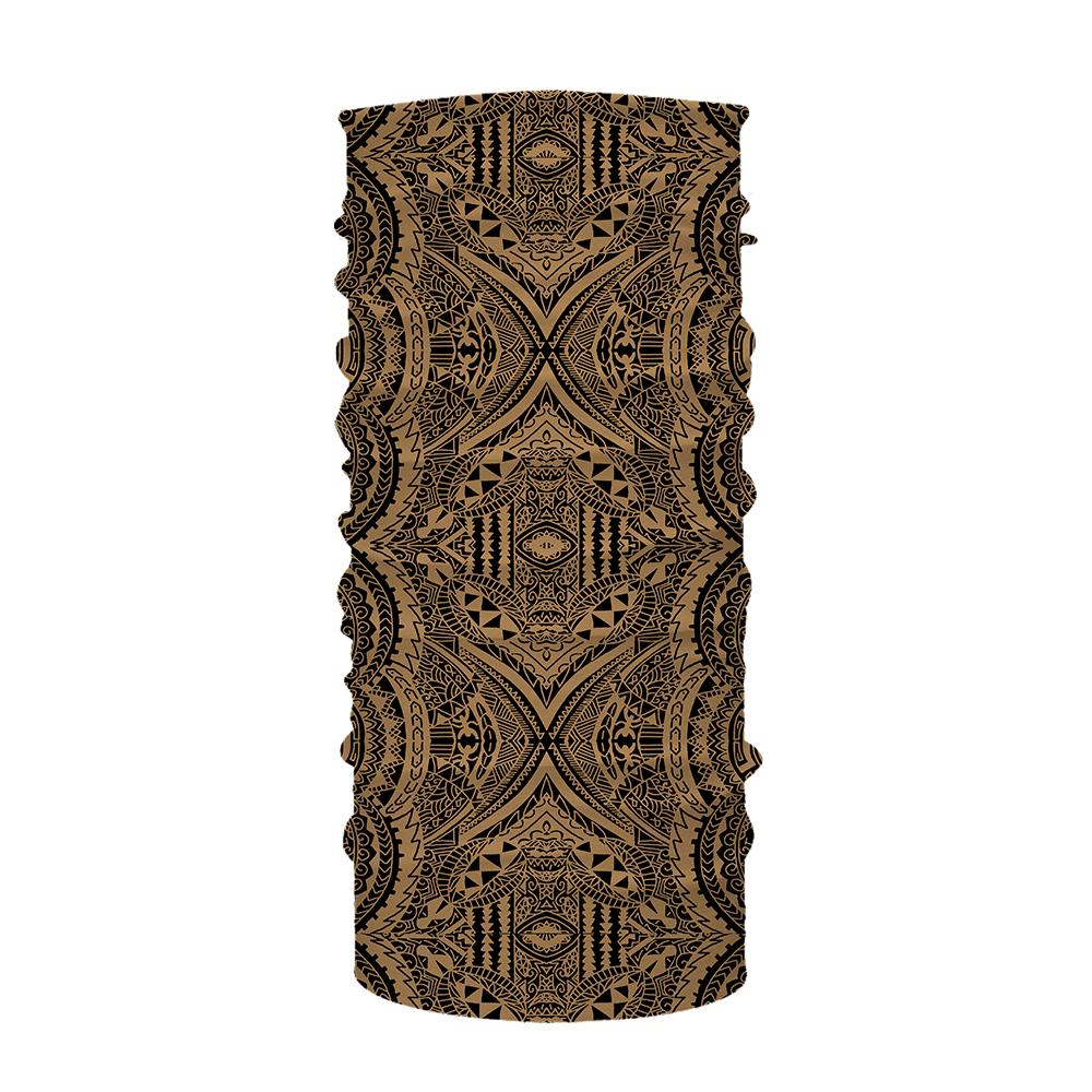 Hawaii Bandana Polynesian Symmetry Gold One Size Gold - Polynesian Pride
