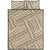 Hawaii Quilt Bed Set Polynesia Nation Beige - AH Beige - Polynesian Pride