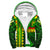 Hawaii - Hawaiian Kanaka Maoli Sherpa Hoodie - Speaka Style - AH Green - Polynesian Pride
