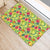 Hawaii Tropical Leaves And Flowers Hawaii Door Mat - Polynesian Pride