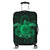 Hawaii Turtle Hibiscus Polynesian Luggage Covers - Full Style - Green - AH Black - Polynesian Pride