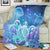 Hawaii Turtle Jellyfish Coral Premium Blankets Galaxy Premium Blankets - AH - Polynesian Pride