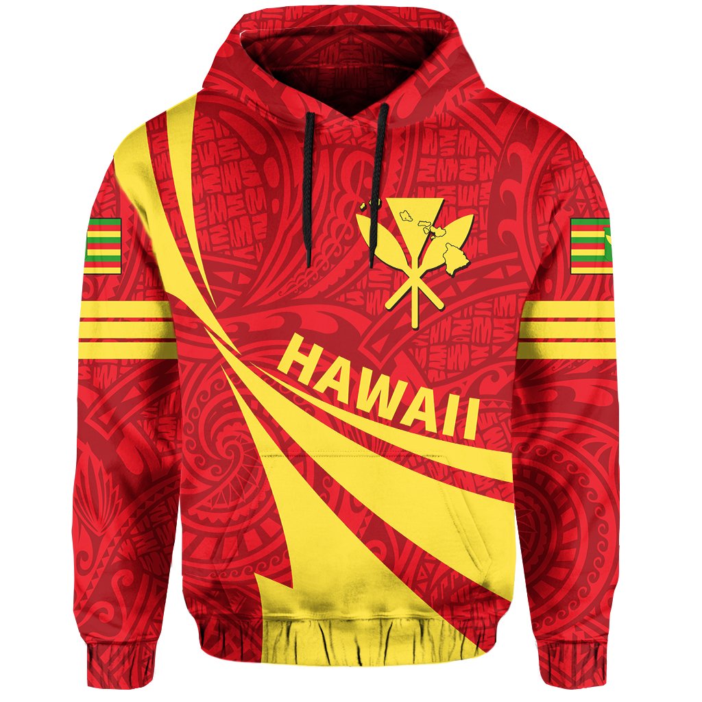 Kanaka Maoli Polynesian Hoodie Doma Style - Polynesian Pride