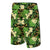Hawaii Tropical Leaves And Plumeria Board Shorts - Polynesian Pride