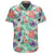 Hawaiian Tropical Flower Blossom Cluster Seamless Shirt - Polynesian Pride