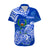 Federated States of Micronesia Pohnpei State Matching Dress and Hawaiian Shirt Polynesian Flower Tribal LT9 - Polynesian Pride
