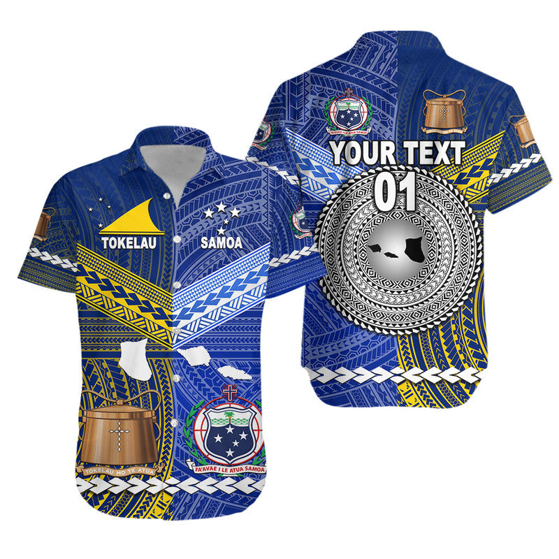 Custom Polynesian Matching Hawaiian Shirt and Dress Samoa Tokelau Together LT8 - Polynesian Pride